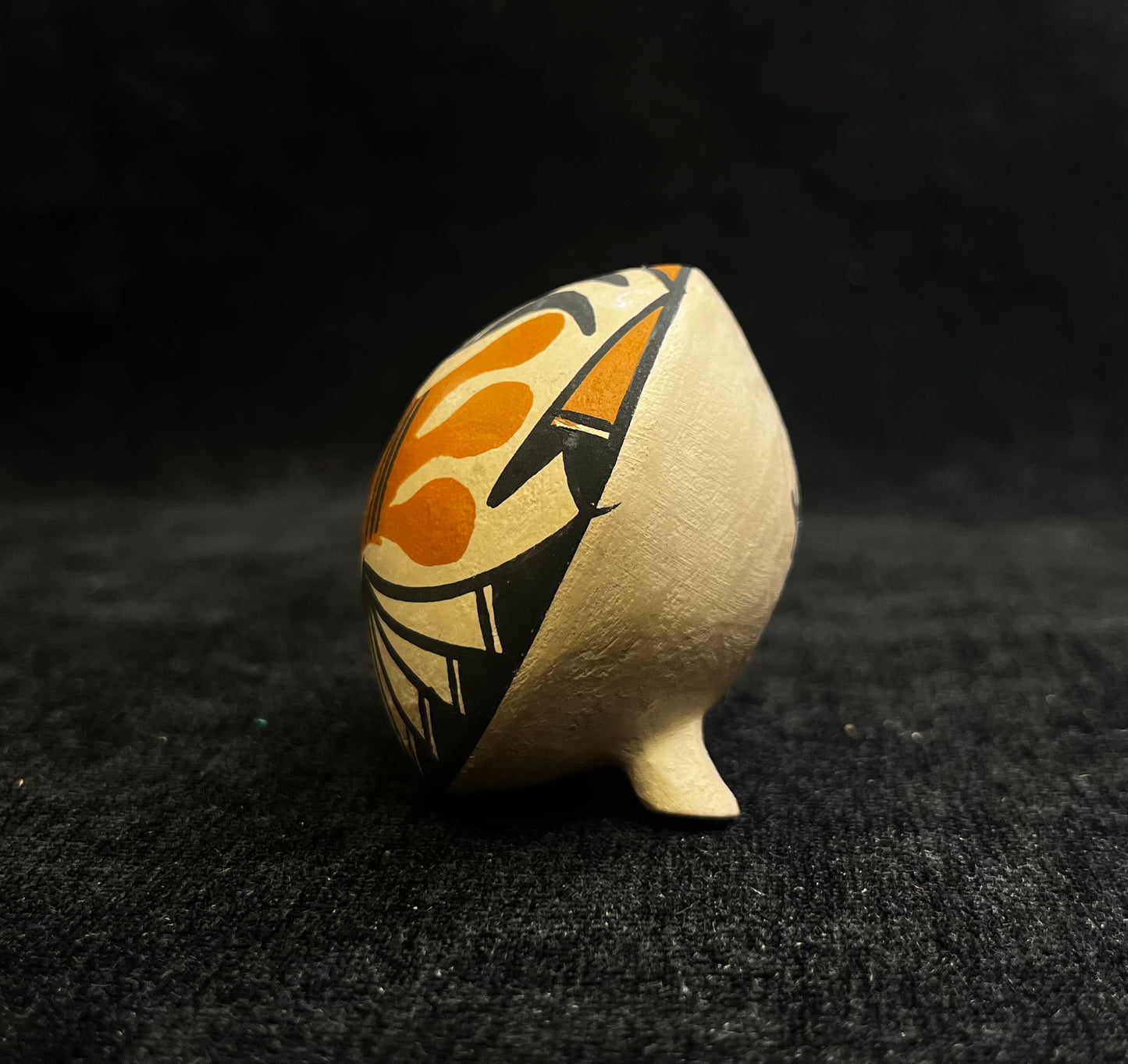 Yolanda Trujillo Acoma Pueblo Seed Pot - Indigenous Pottery Piece