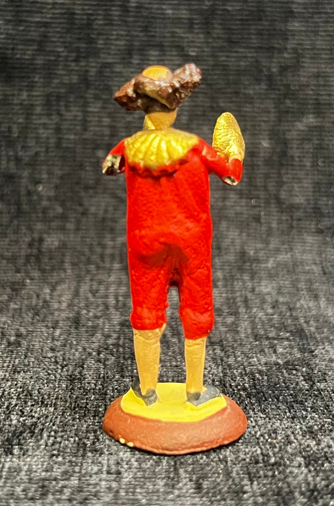 Miniature Italian Wire Clown 1 of 4 - Clown with Cymbals - Sold Individually