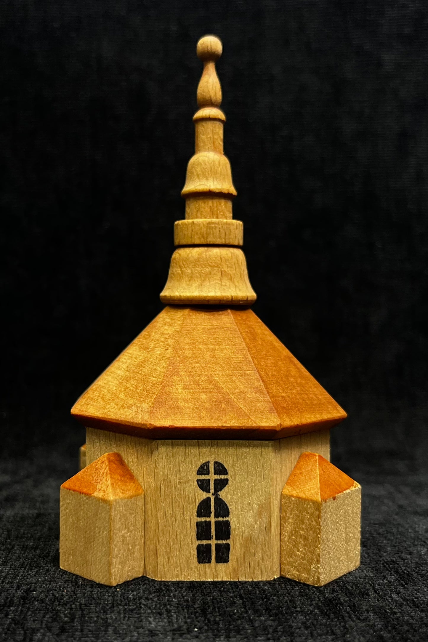 1960s-1980s Miniature Seiffen Bridal Procession with Church - Pristine Condition - Sold as Set - Set of 13 Figurines and 1 Church