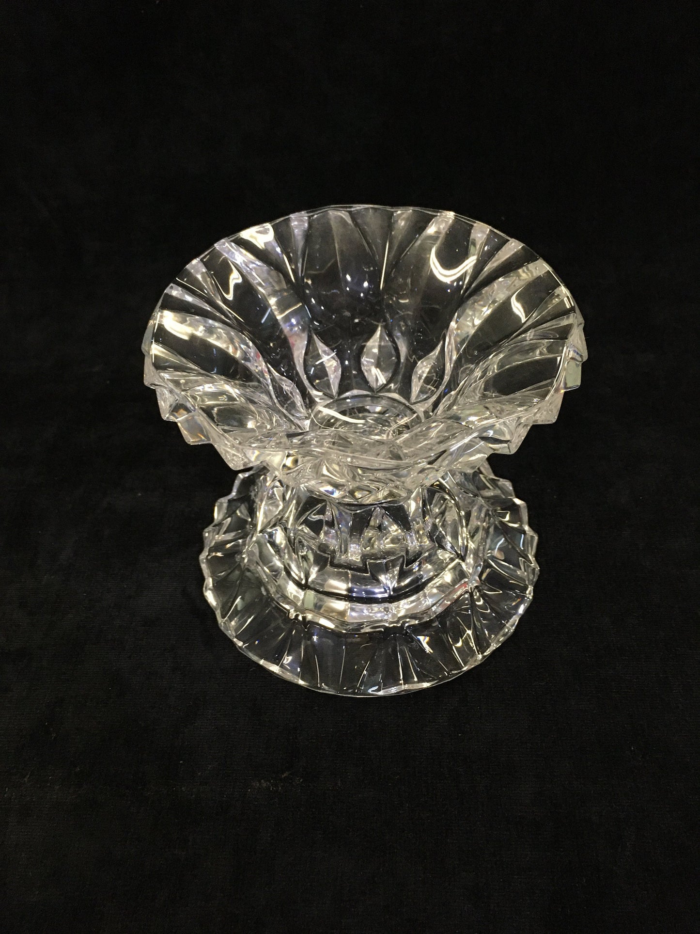 Beverly Clark Crystal Candlestick Holder