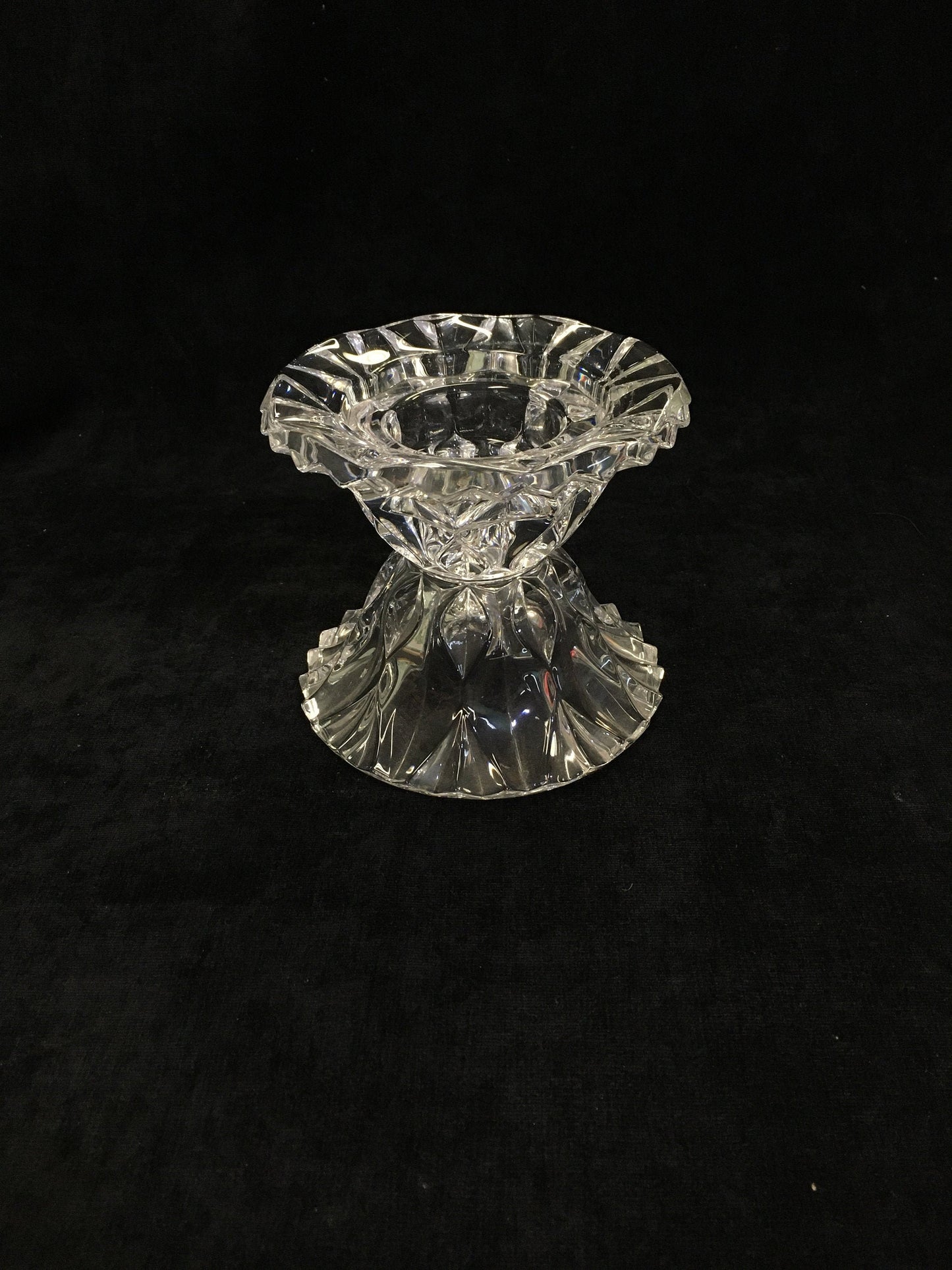 Beverly Clark Crystal Candlestick Holder