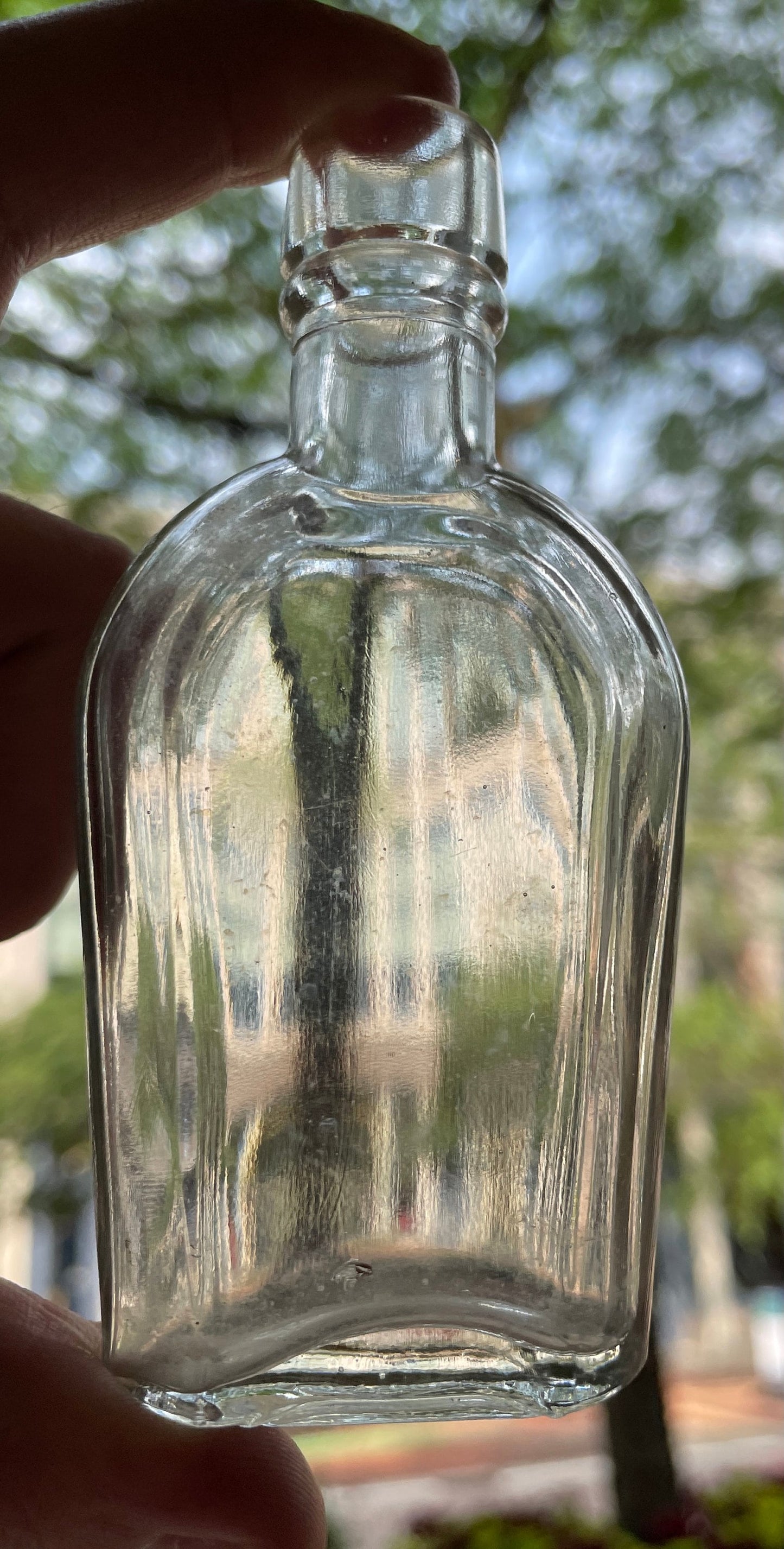 Illinois Glass Company Vintage Glass Bottle, Early 1900s