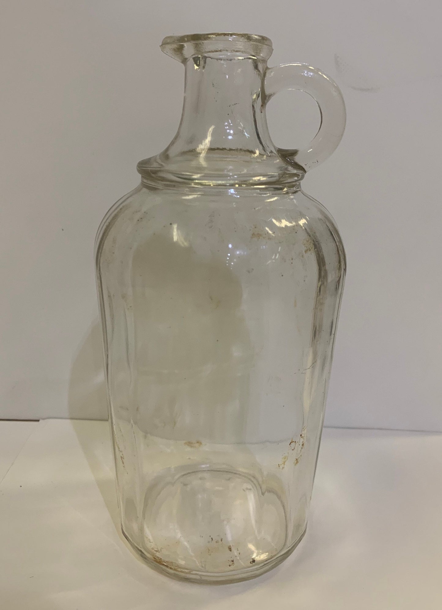 Pint Hazel Atlas Cruet, Vinegar Ewer, 1930s Found in Baltimore