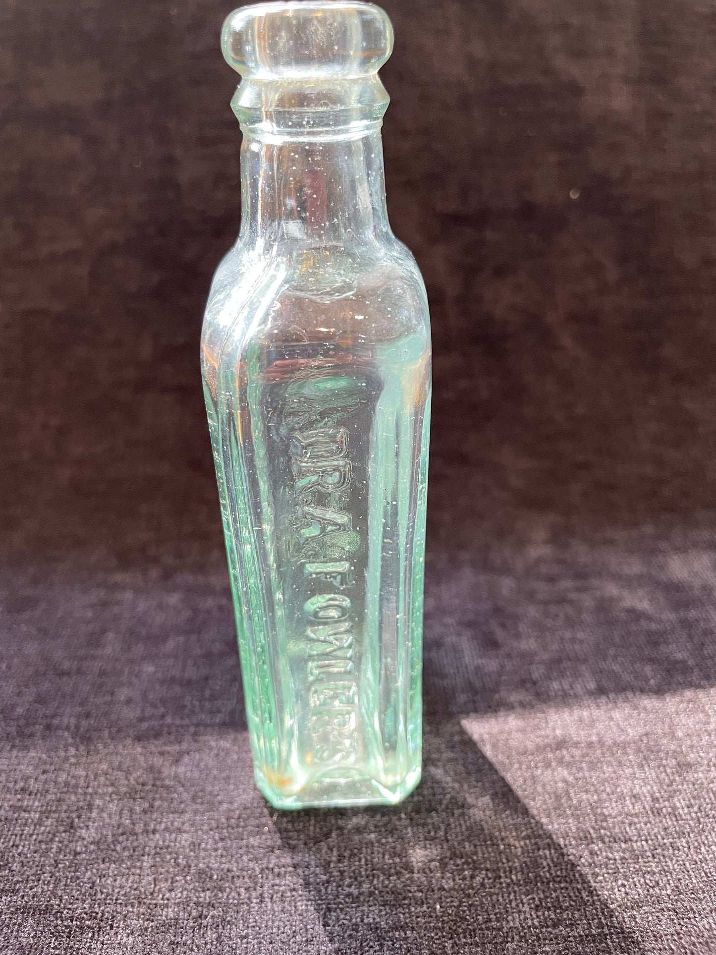Dr. A Fowler's Wild Strawberry Extract Vintage Bottle