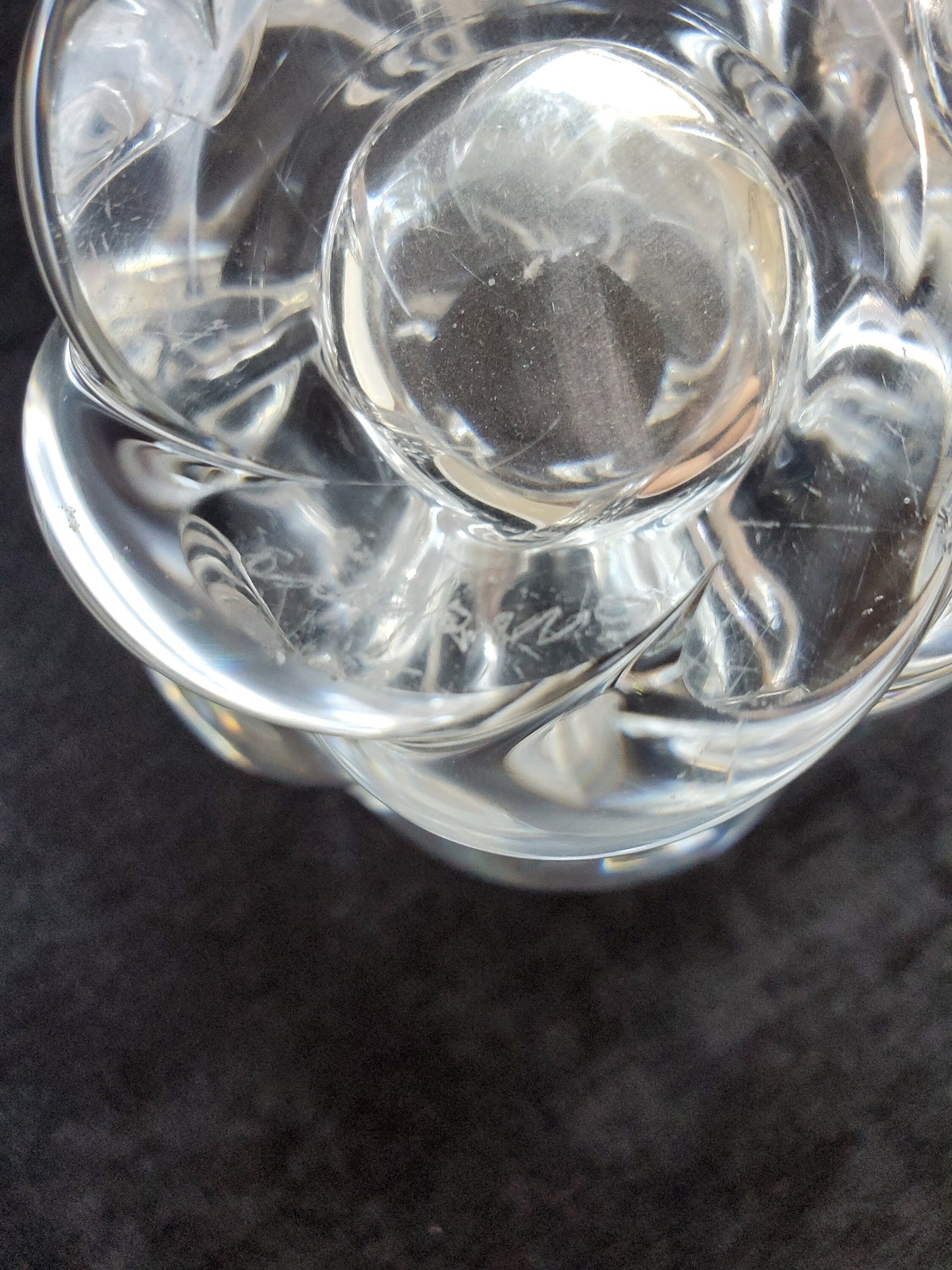 Orrefors of Sweden hand blown Glass Bowl