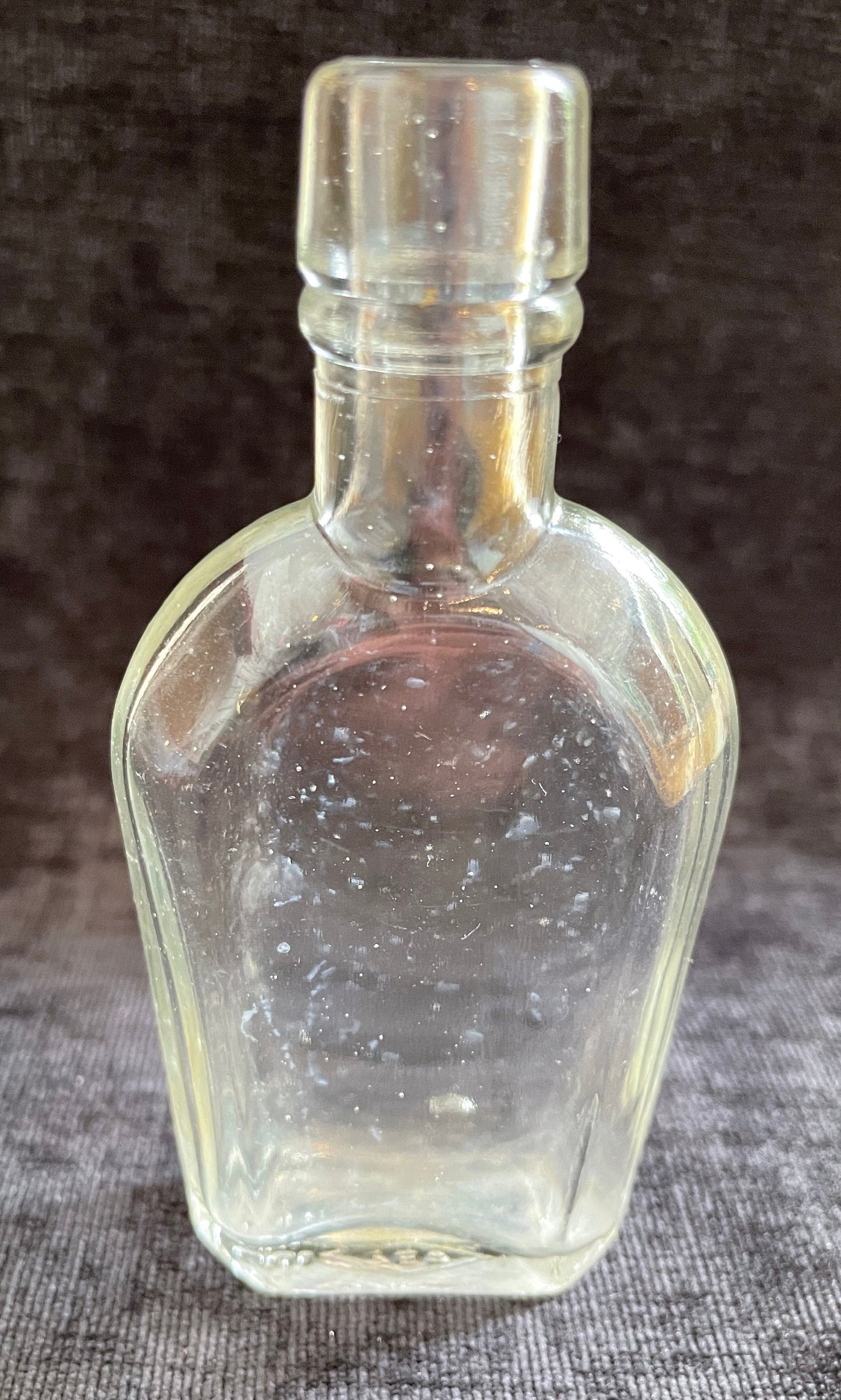 Illinois Glass Company Vintage Glass Bottle, Early 1900s