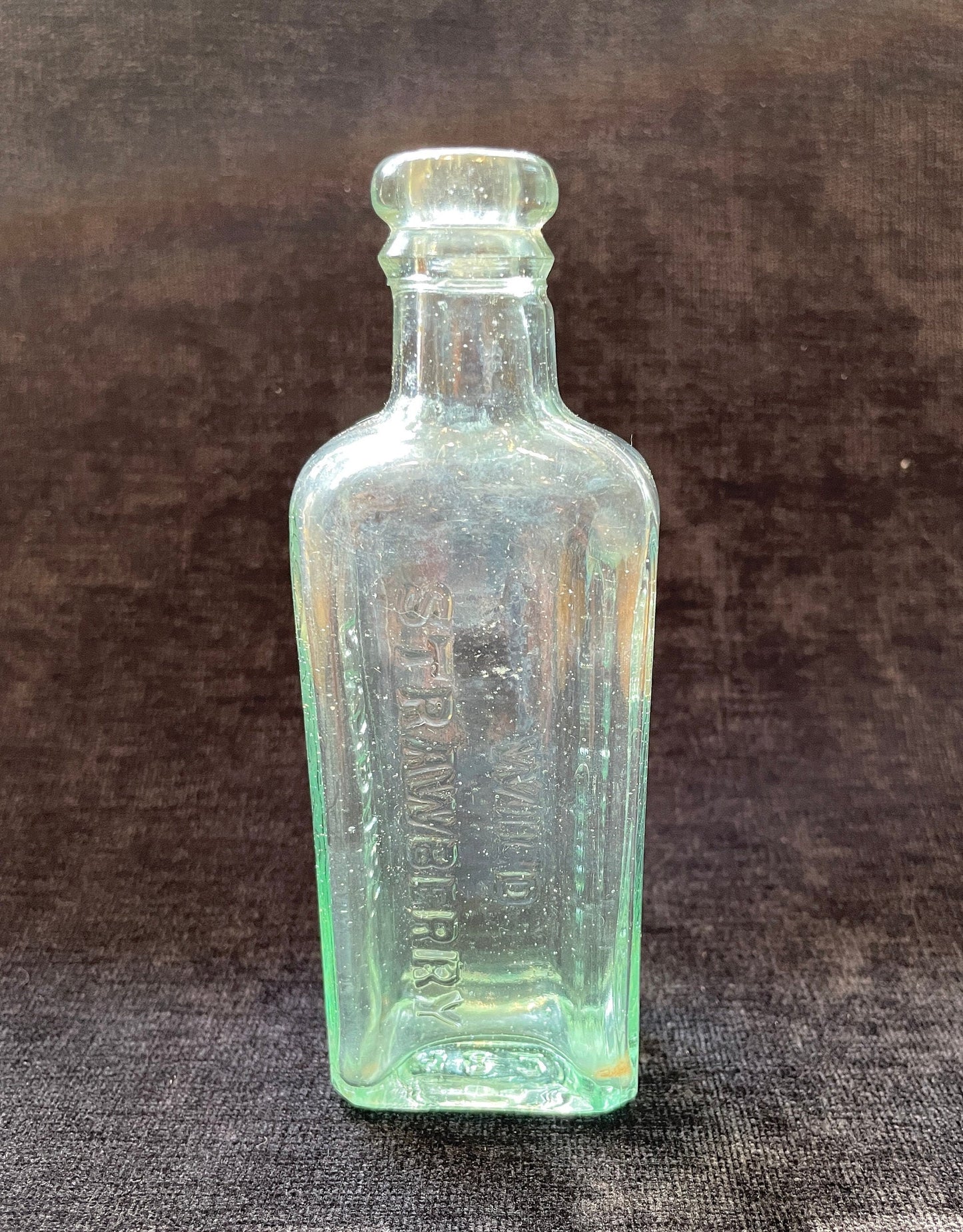 Dr. A Fowler's Wild Strawberry Extract Vintage Bottle