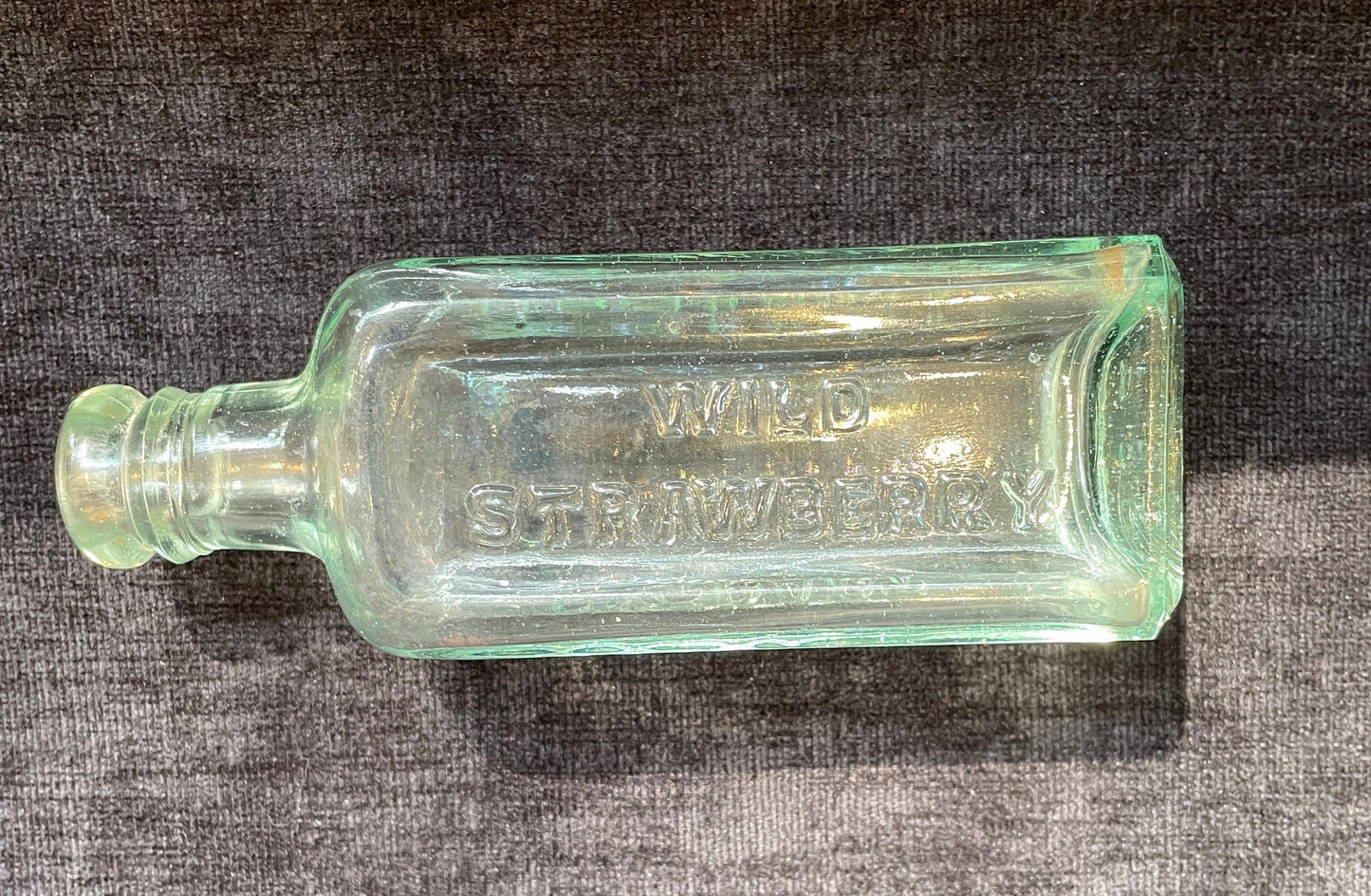Dr. A Fowler's Wild Strawberry Extract Vintage Bottle