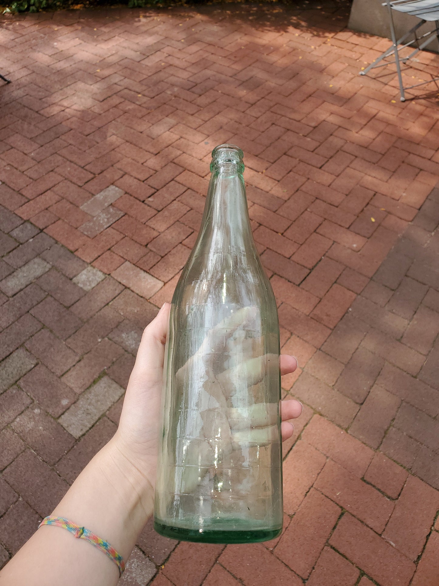Pluto's Water "America's Phisic" 11 Inch Vintage Bottle