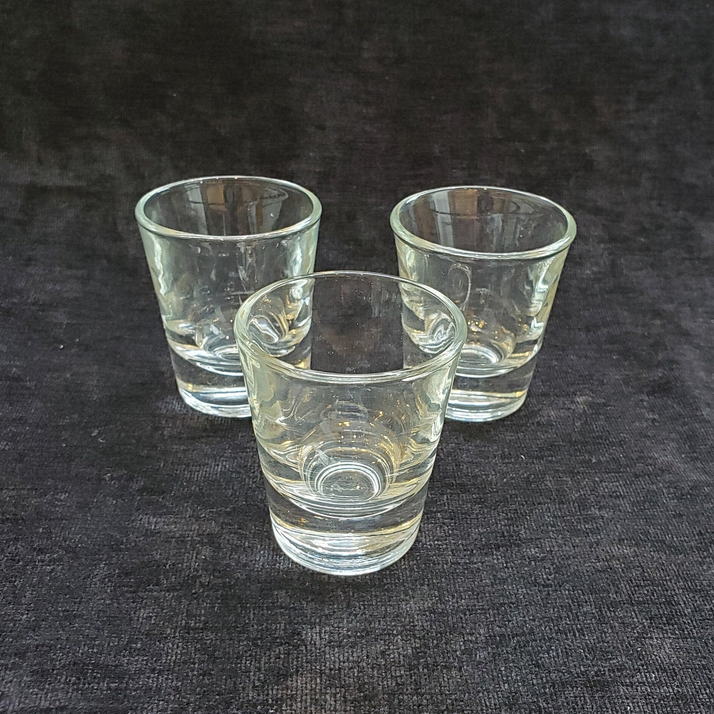 Set of 3 Simple Shot Glasses