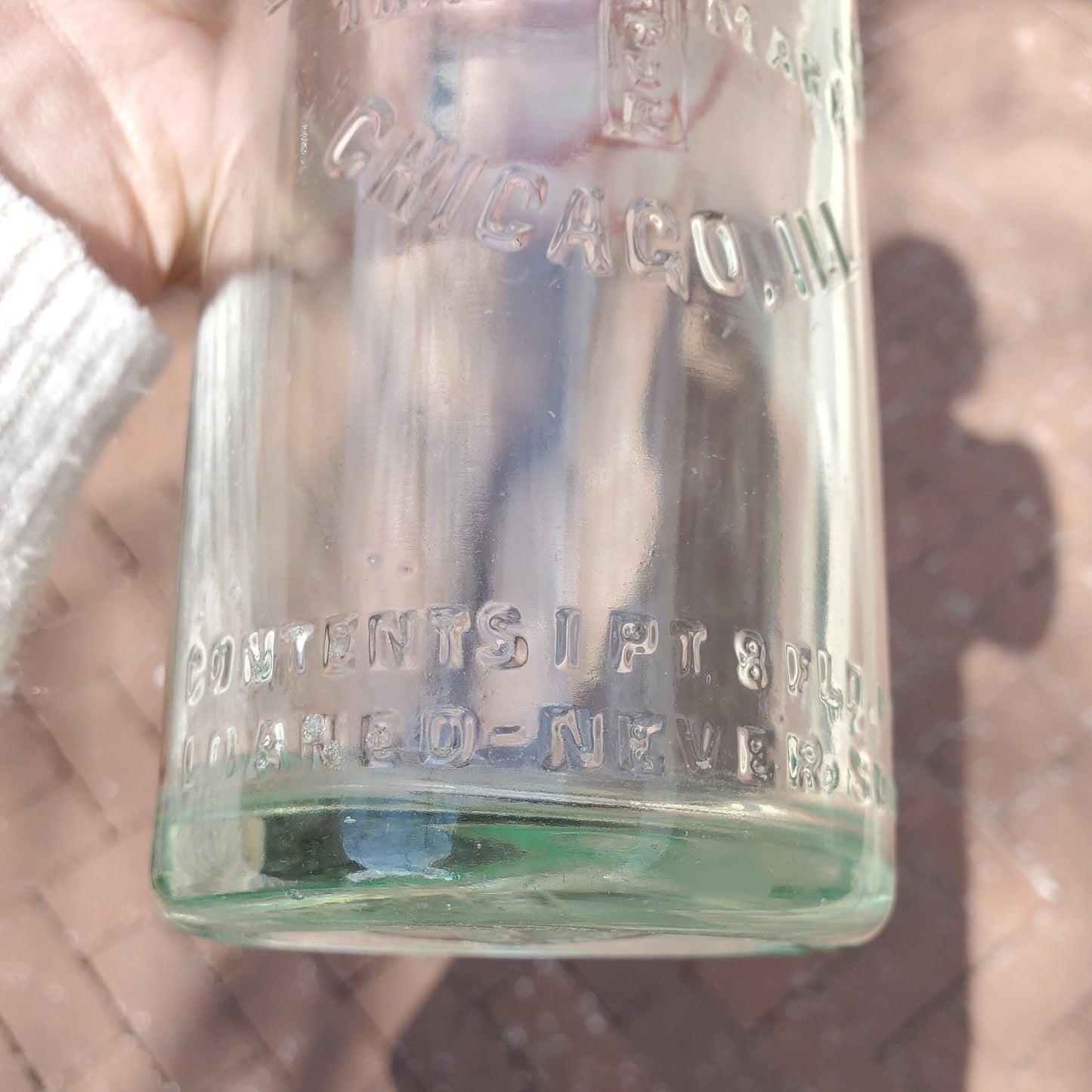 Chicago Beverage Co. Vintage Bottle