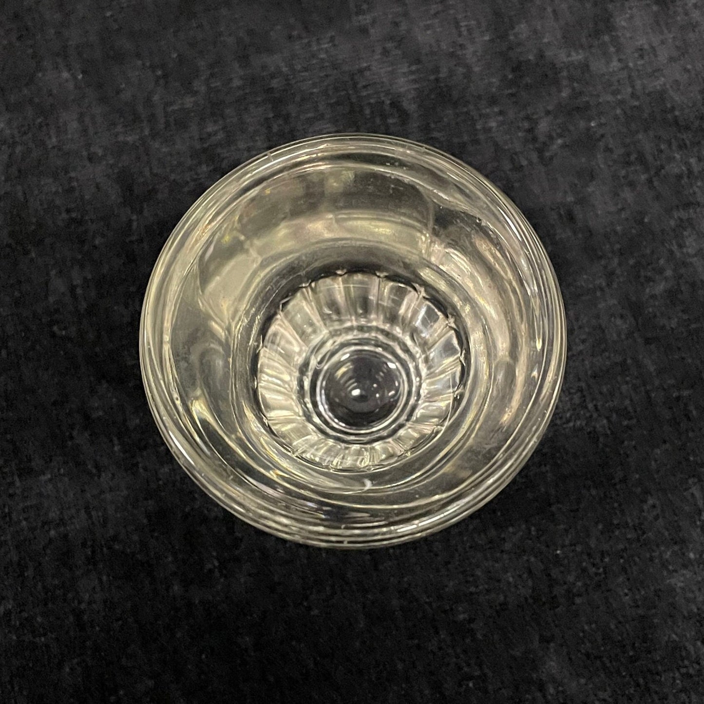 Wide Mouthed Shot Glass with Weighted Ridged Bottom Single Shot