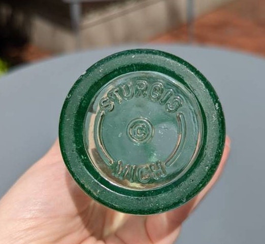 Coca-Cola Bottle Made in Sturgis Michigan- Vintage Glass Bottle