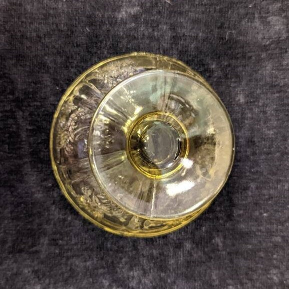 Federal Amber Depression Glass Dessert/Compote Cups - 3 Sold Individually, Vintage 1930s