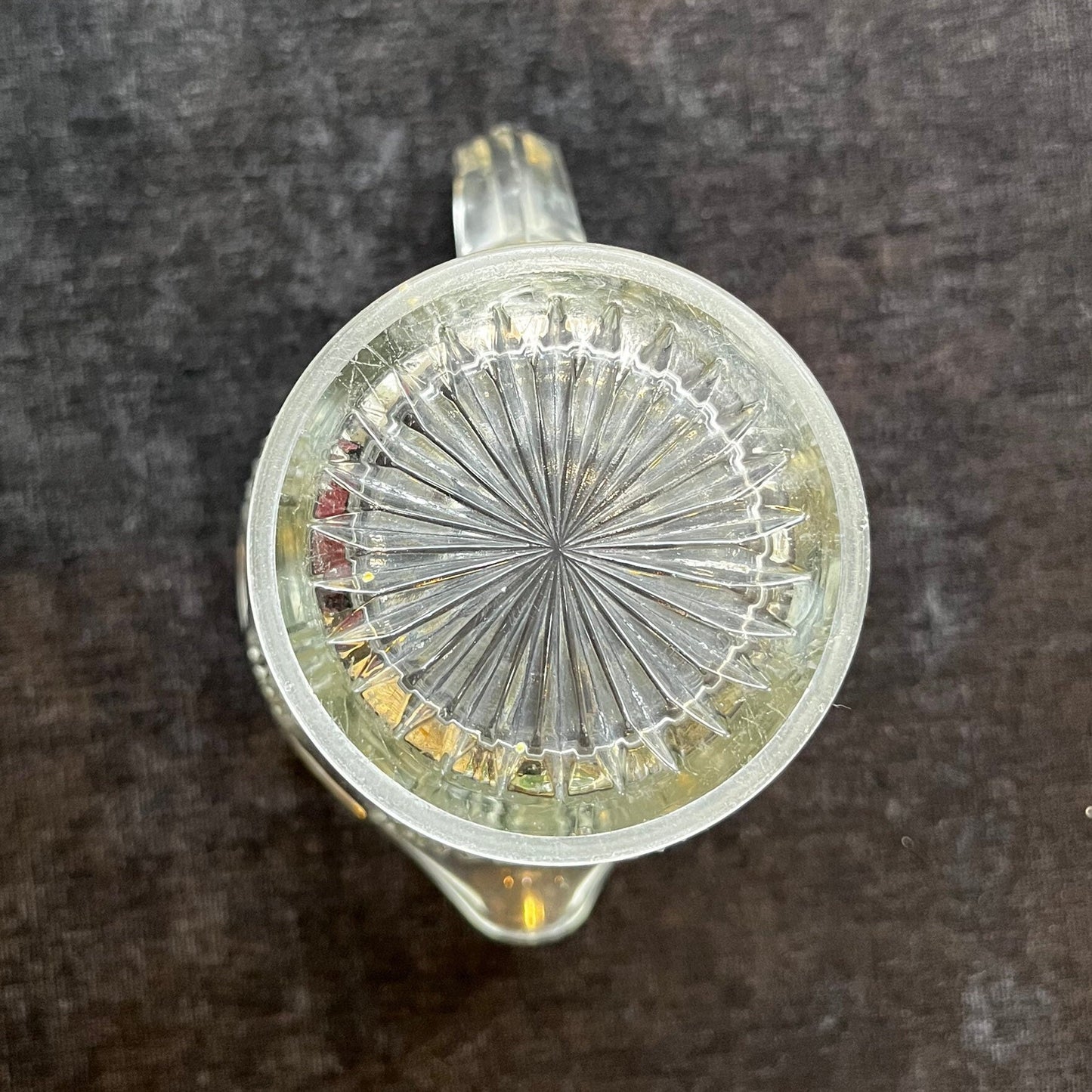 Clear Depression Glass Cream or Syrup Pitcher