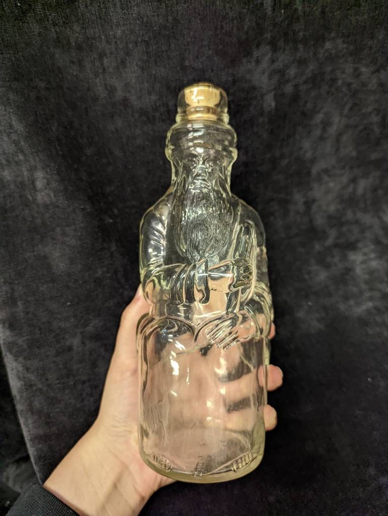 Hiram Ricker & Sons Vintage Glass Bottle