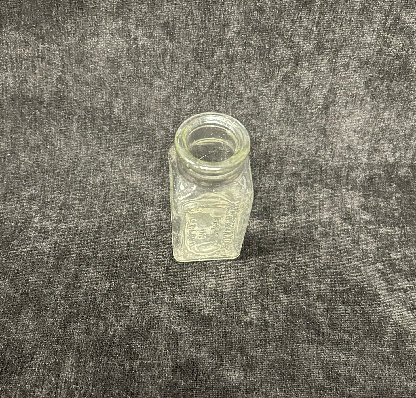 WmR Warner and Company Vintage Glass Bottle-Antique Medicine Bottle-