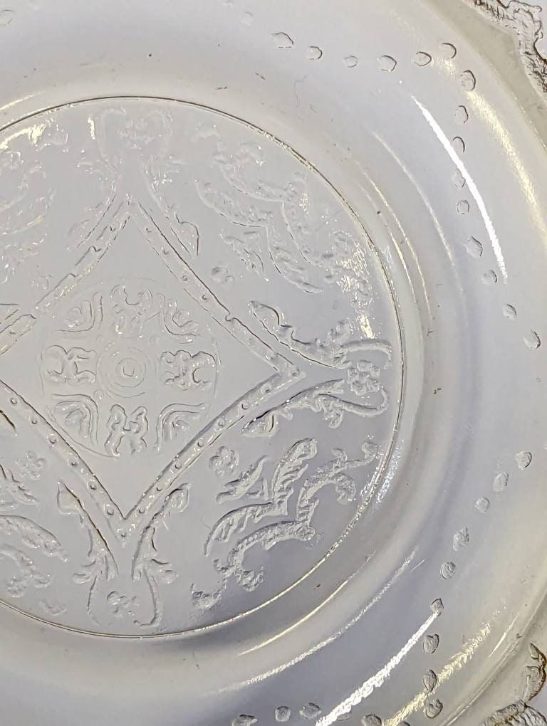 Madrid Amber Federal Glass 6" Bread / Dessert Plates, 12 Sold Separately - 1930s originals