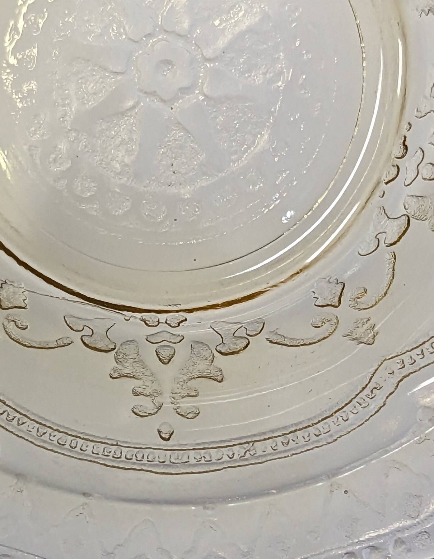 Patrician Spokes - Amber Madrid - Federal Glass Fruit Nappy Bowl - 5 Sold Separately