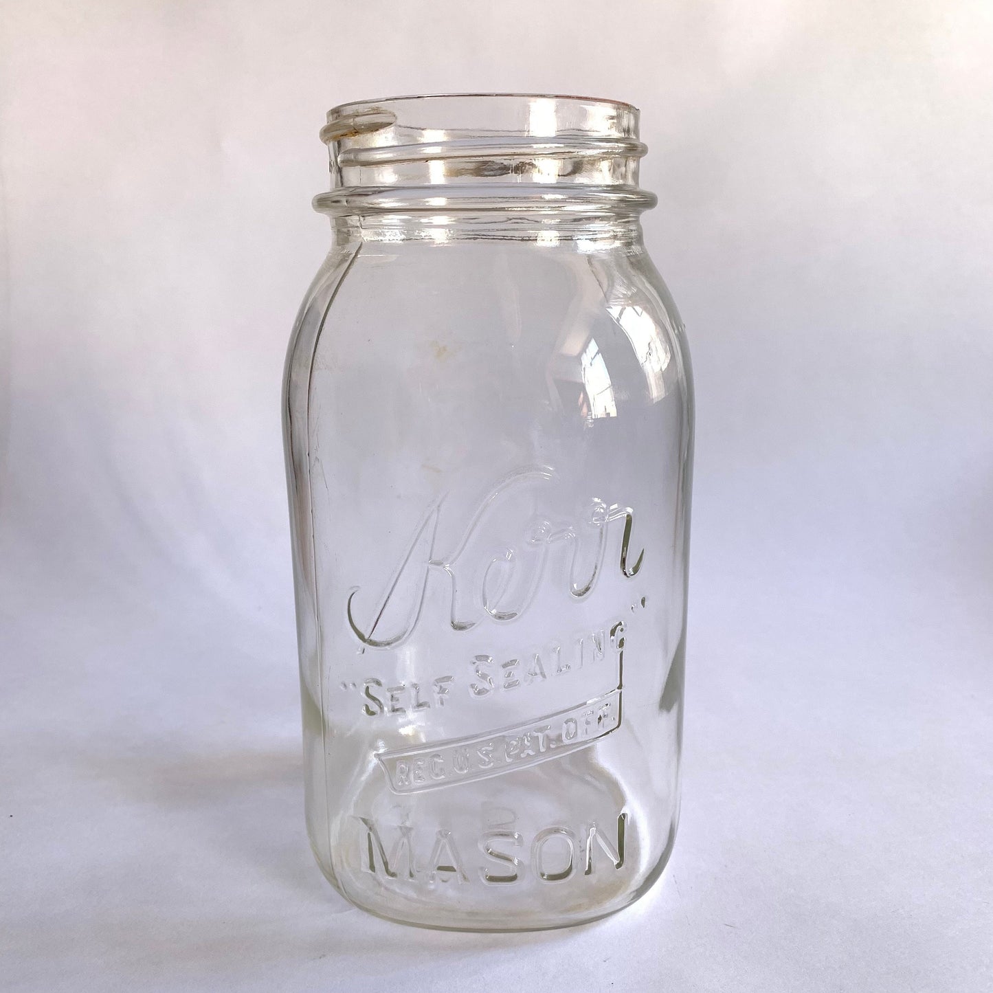Kerr "Self Sealing" Mason Jar