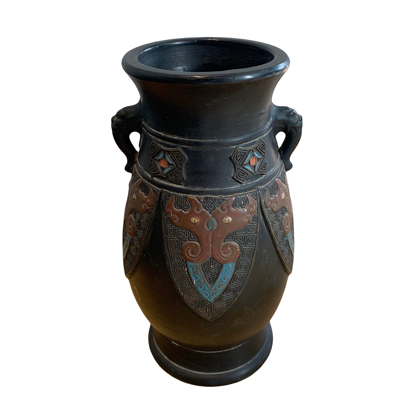 Tokanabe Japanese Vase in a Lovely Art Deco Design - 9.25" tall