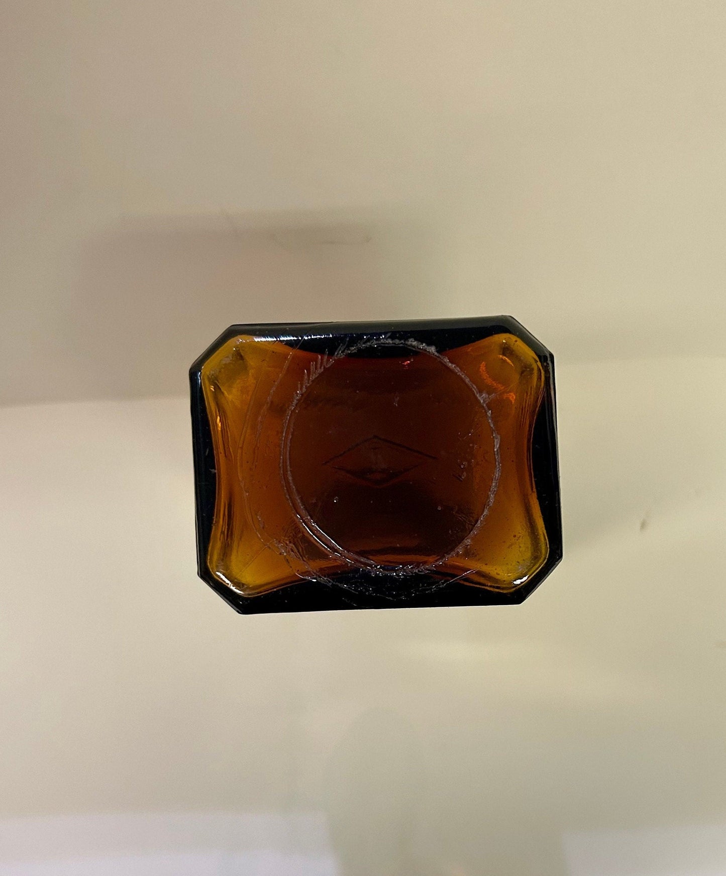 Watkins Amber Glass Bottle - Vintage
