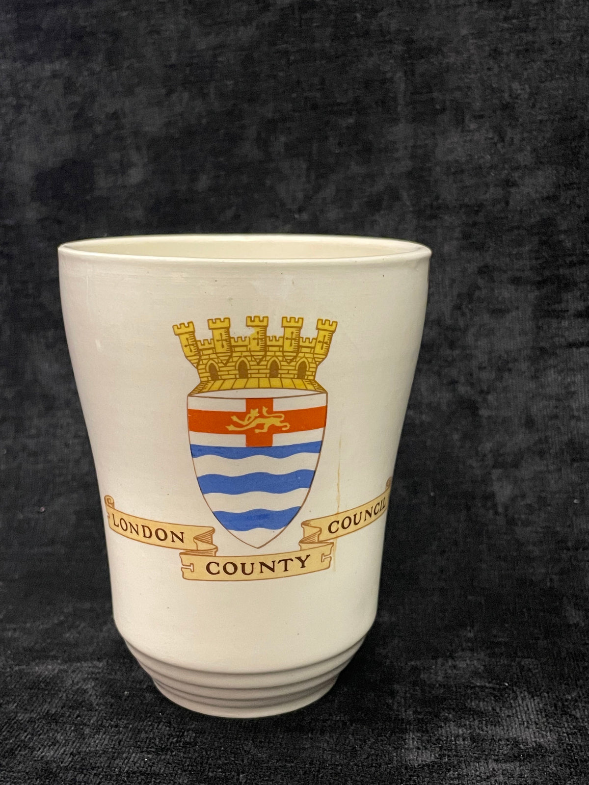 King George VI & Queen Elizabeth Coronation Cup - May 1937 Souvenir- Losol Ware Burslem - Pims Cup for the British Lady