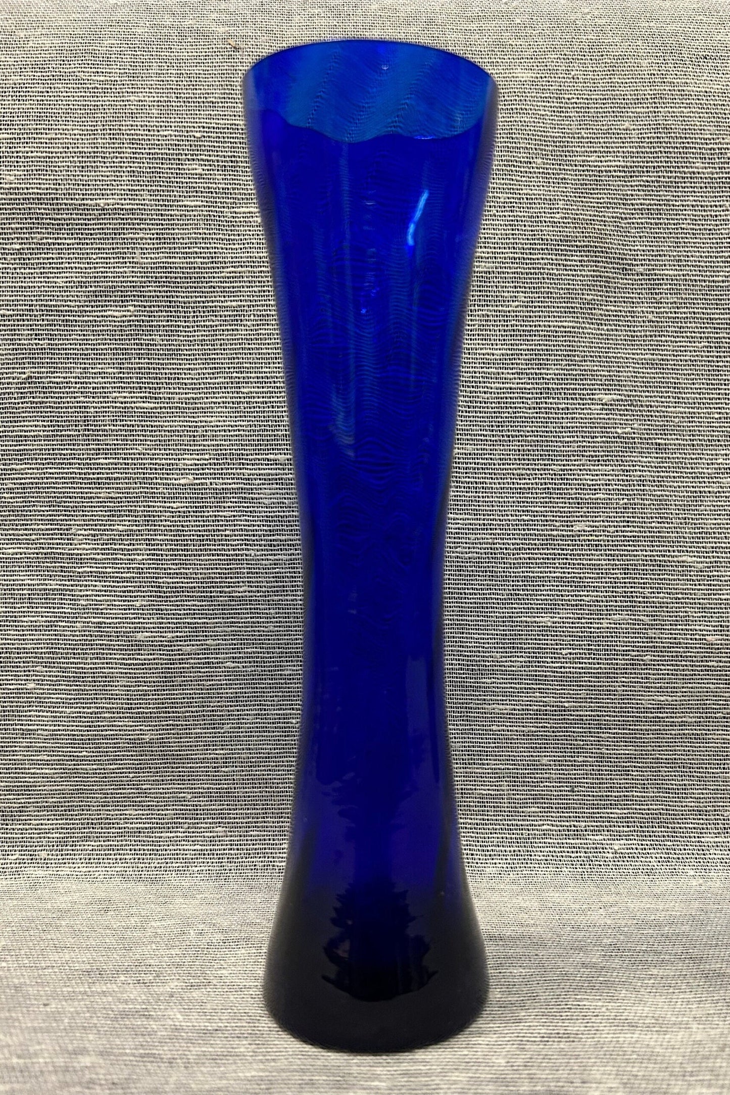 Swedish Cobalt Blue Glass Bud Vase- Cobalt Blue Propagation Vase - Mid Century Modern Cobalt Bud Vase - MCM Vase