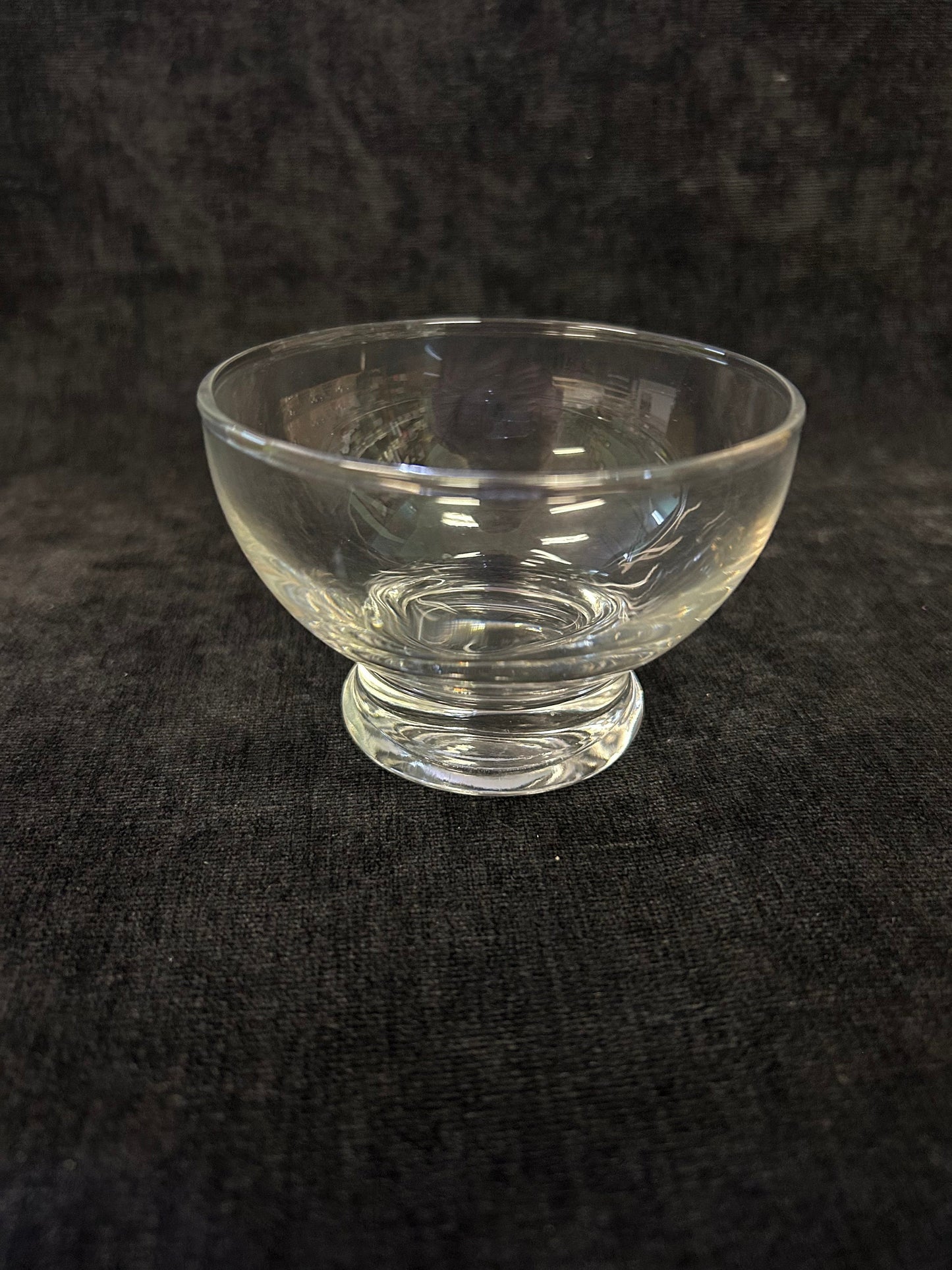Crystal Condiment Bowls- Nut or Snack bowls - Serve Game Table Snacks Set of 4 Crystal Bowls