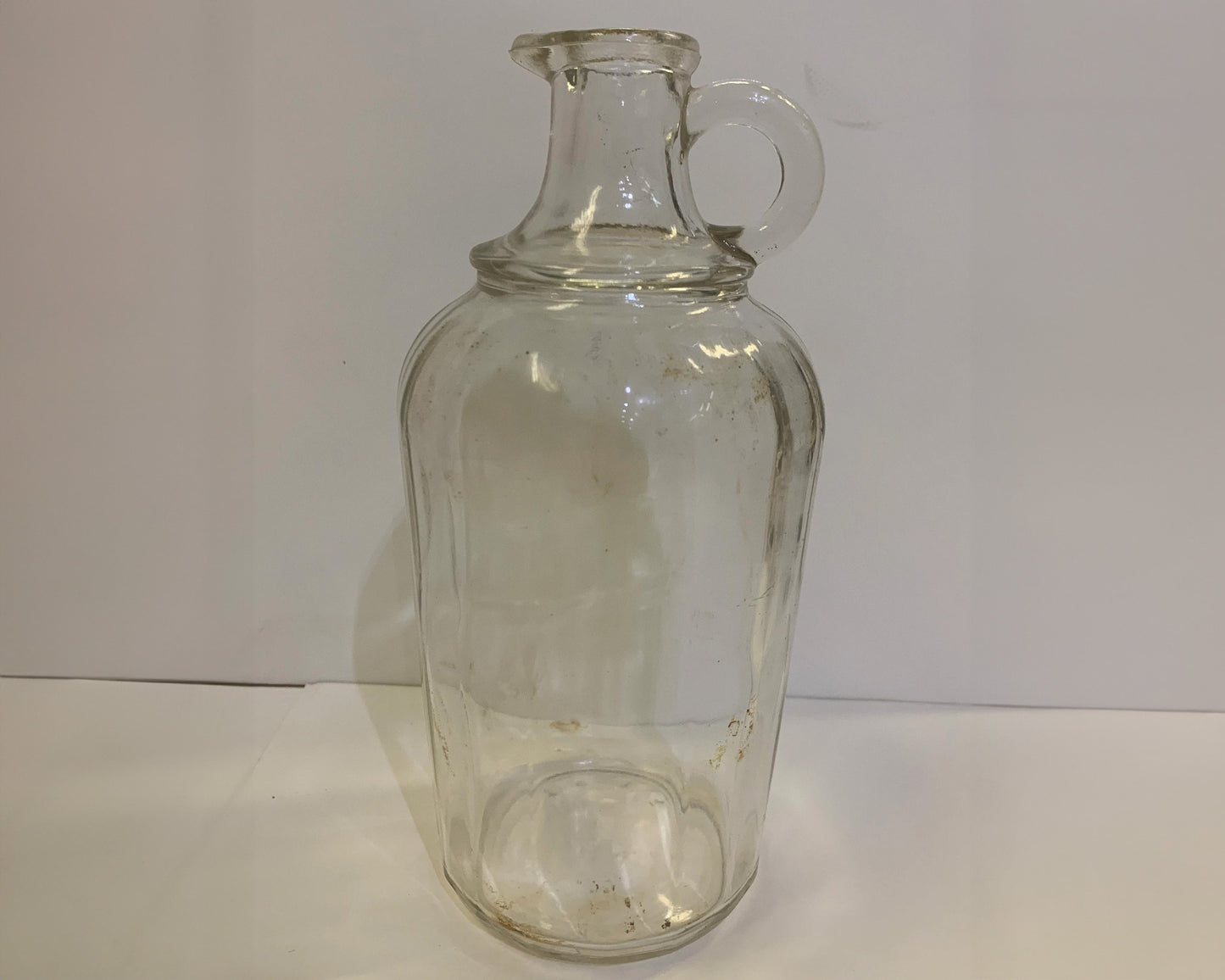 Pint Hazel Atlas Cruet, Vinegar Ewer, 1930s Found in Baltimore