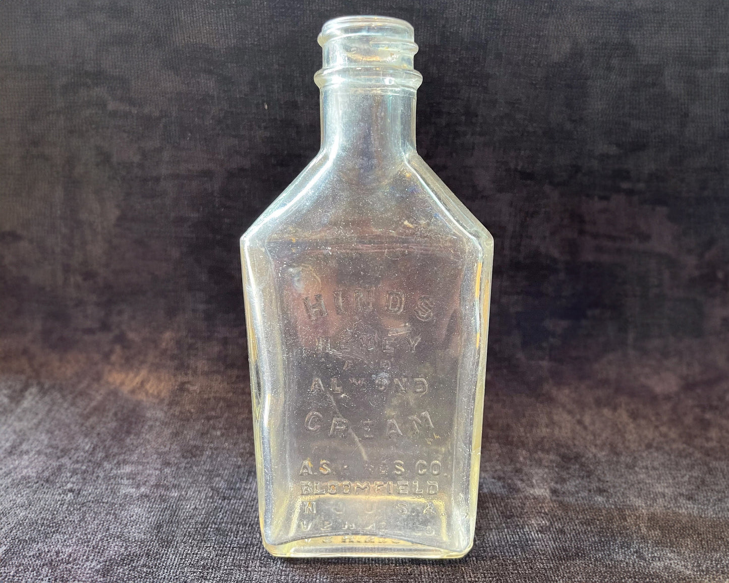 Bloomfield, New Jersey Hinds Honey and Almond Cream Bottle