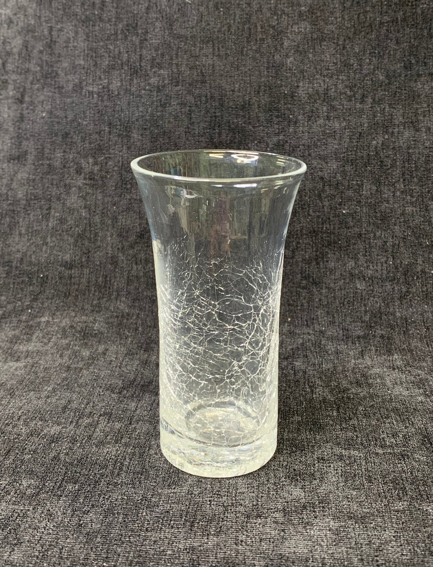 Clear Crackle Glass 3 oz Shot Glass - 3oz. Clear Crackle Cocktail Glass