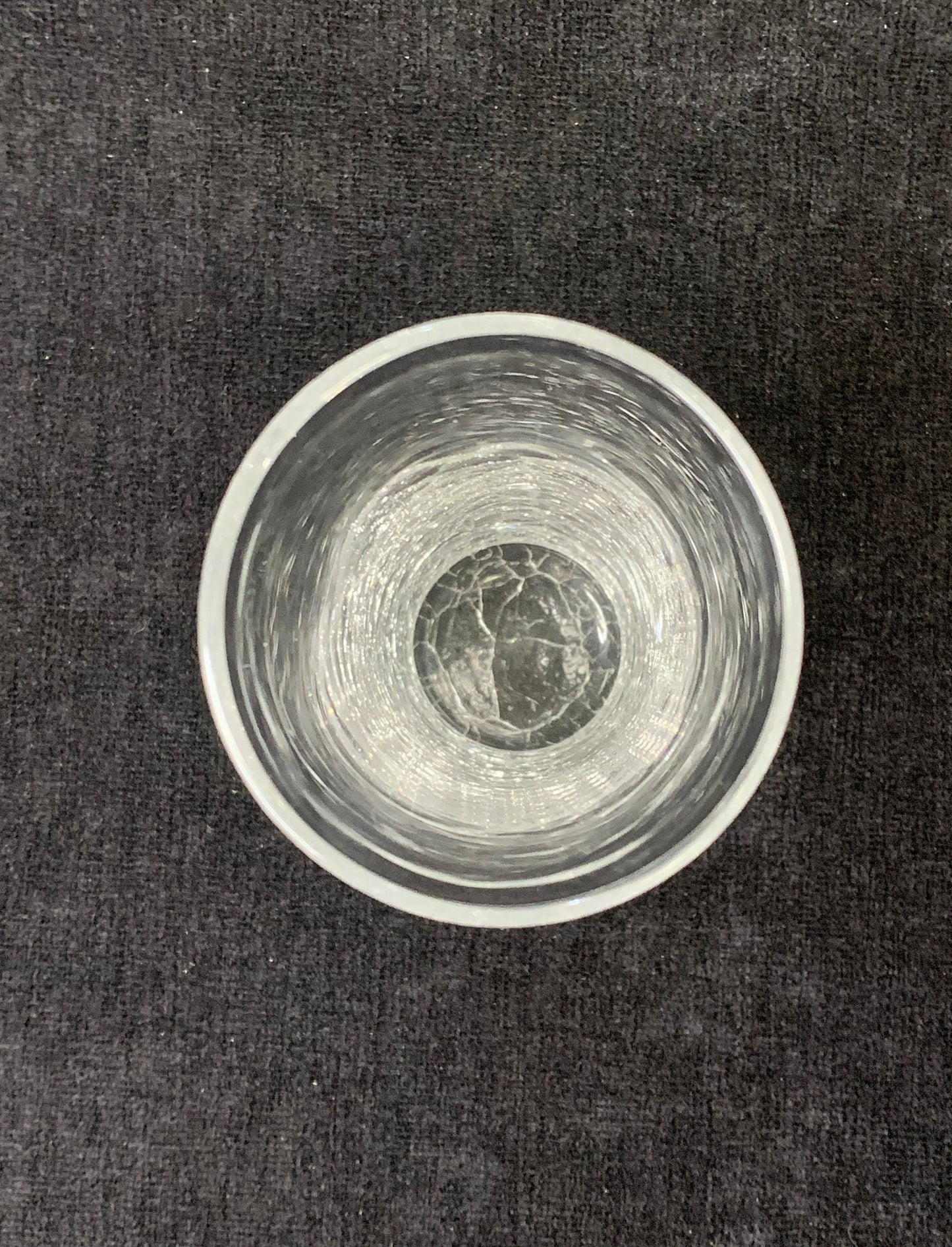 Clear Crackle Glass 3 oz Shot Glass - 3oz. Clear Crackle Cocktail Glass