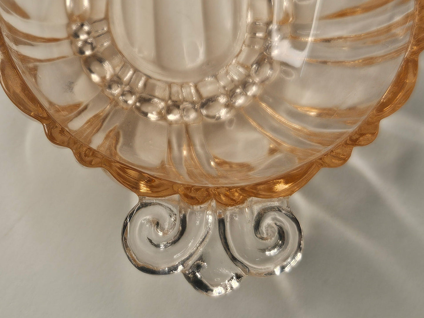 Blush Pink Oblong Relish Bowl - Anchor Hocking Pink Olive Dish - Old Cafe Pink Depression Glass - Pink Glass on your Dressing Table