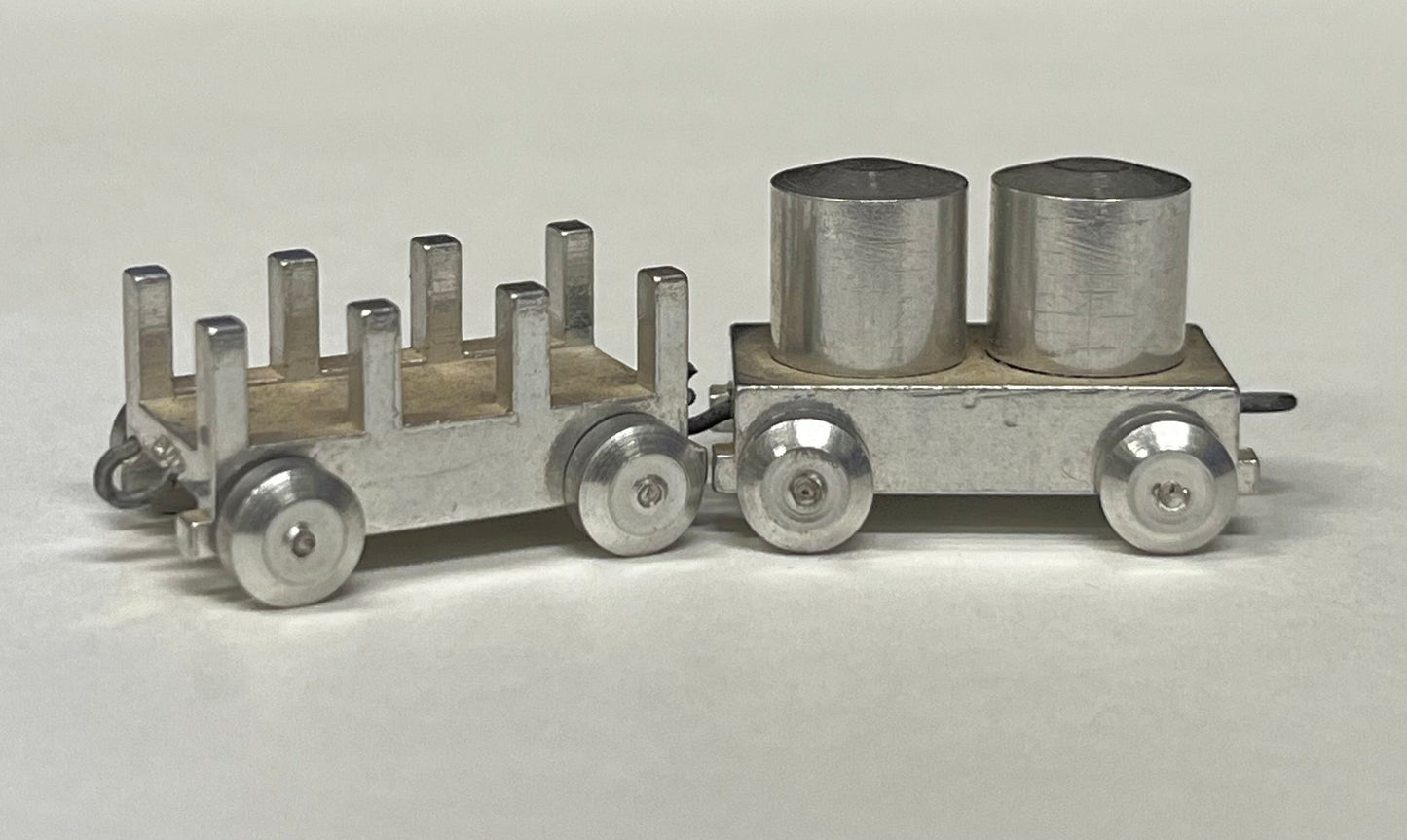 1973 Mini Model Aluminum Train- Elton John Album Release Party - Gebr. Hildner