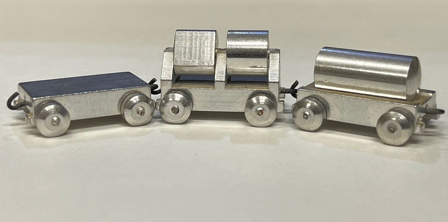 1973 Mini Model Aluminum Train- Elton John Album Release Party - Gebr. Hildner