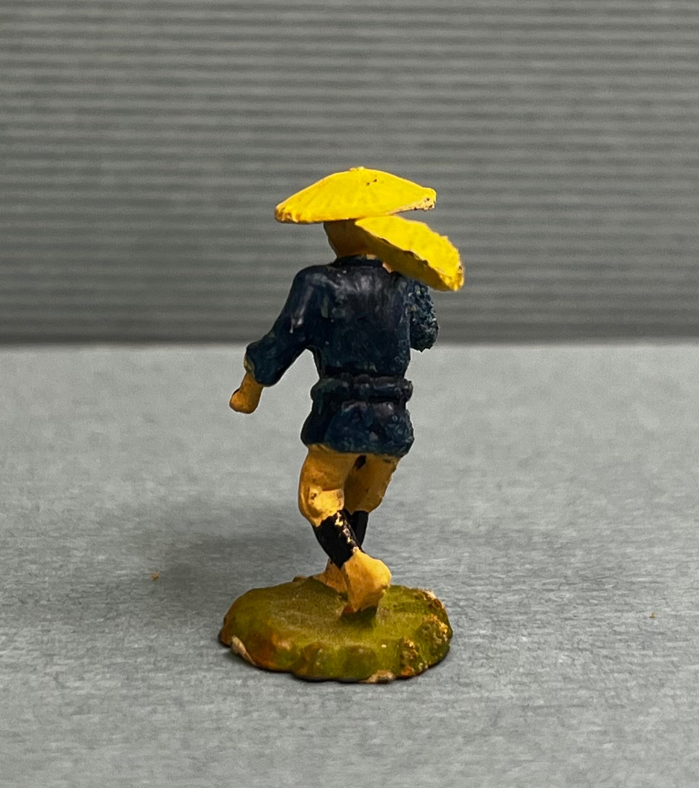 Miniature Japanese Metal Figurines - Sold as Set of 6