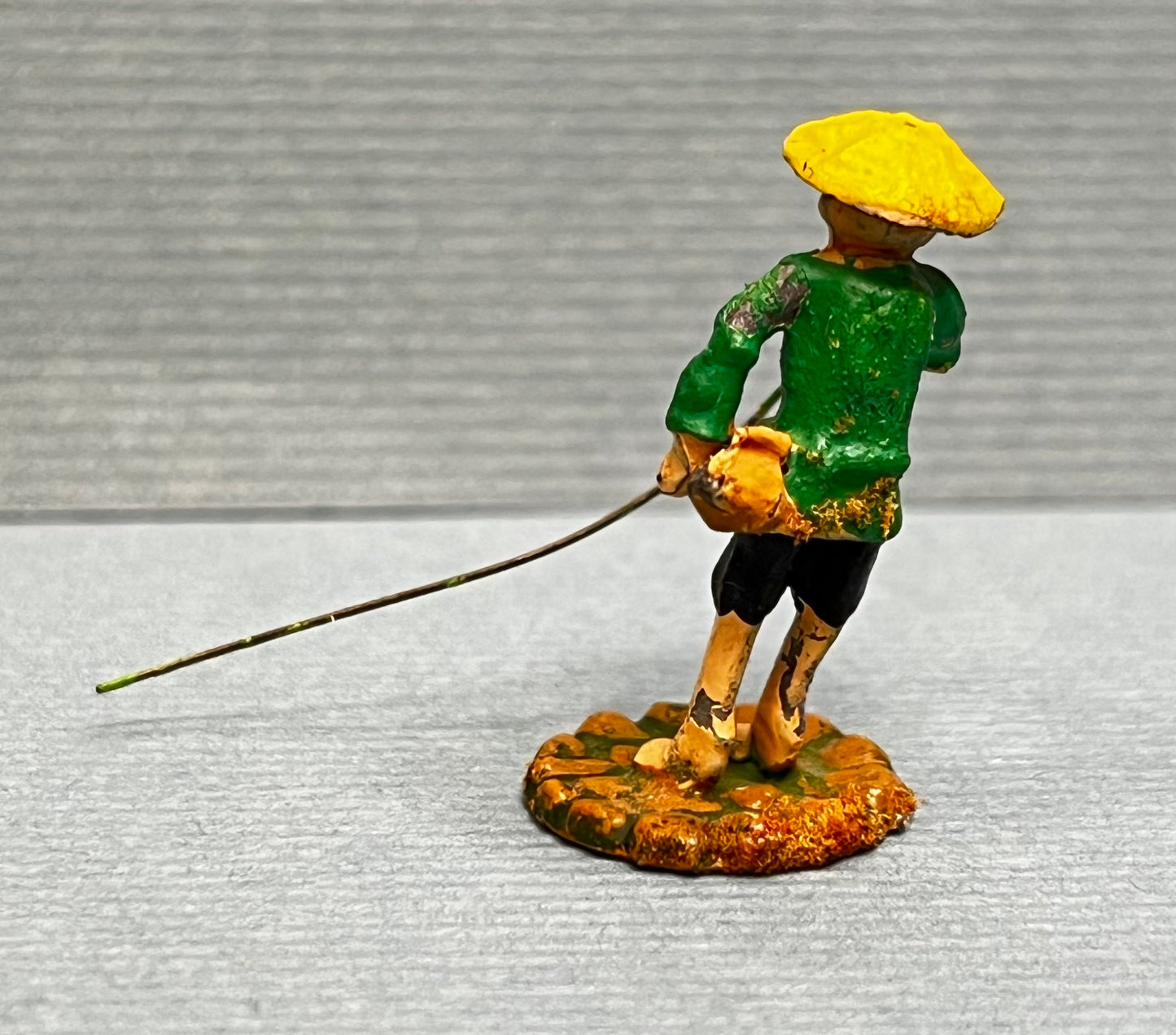 Miniature Japanese Metal Figurines - Sold as Set of 6