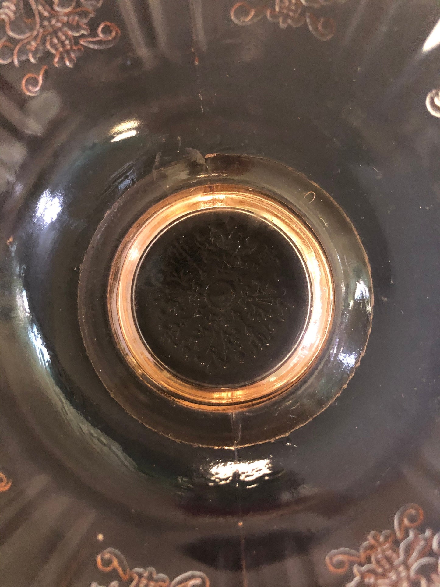 American Sweetheart Pressed Glass