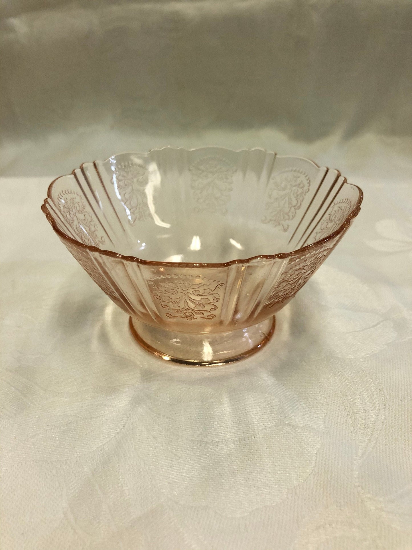 American Sweetheart Pressed Glass