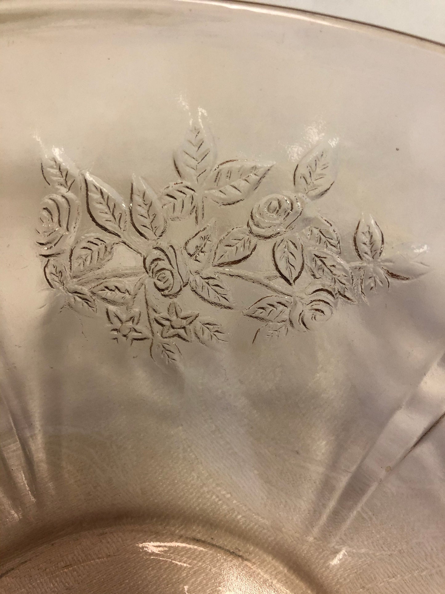 Sharon Pink Depression Glass Serving Bowl- Federal Glass Company - 1939
