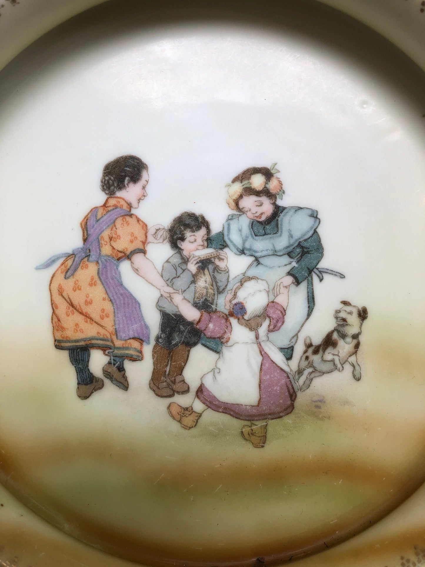 Baby Feeding dish-Antique 1920s