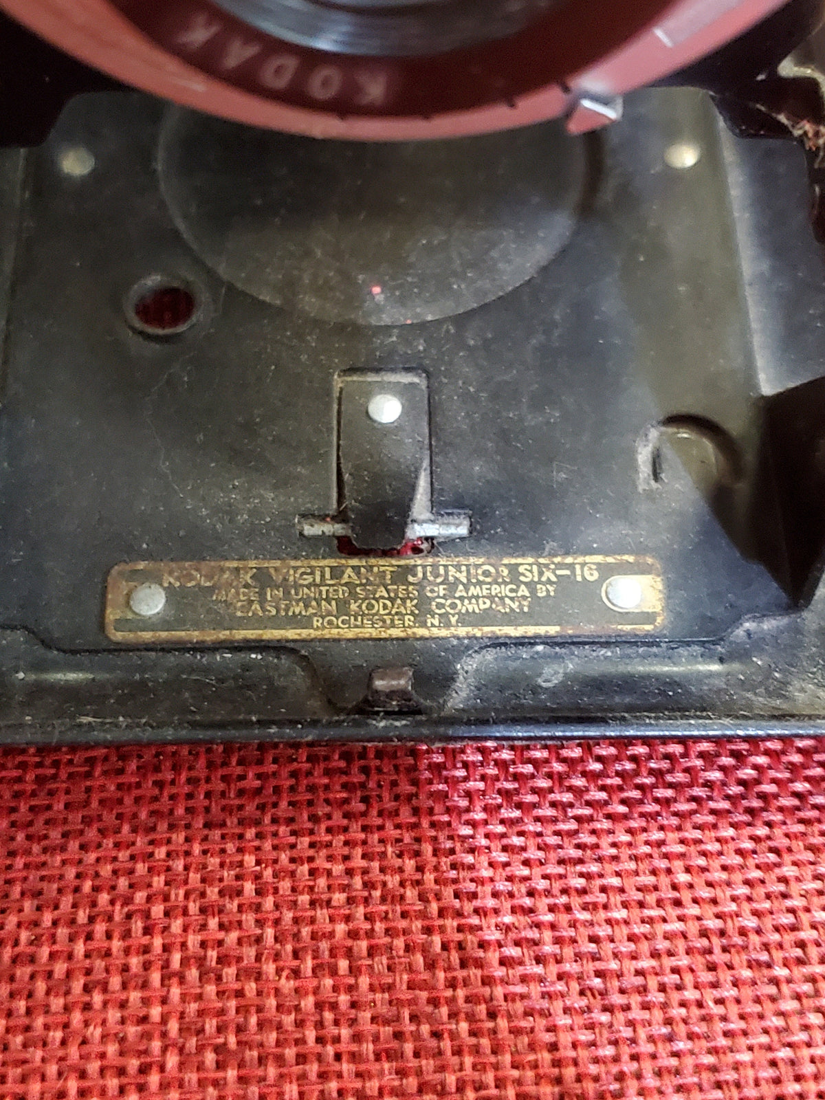 Kodak Vigilant Junior Six-16, Produced 1935 - 1937,  W. D. Teague Design