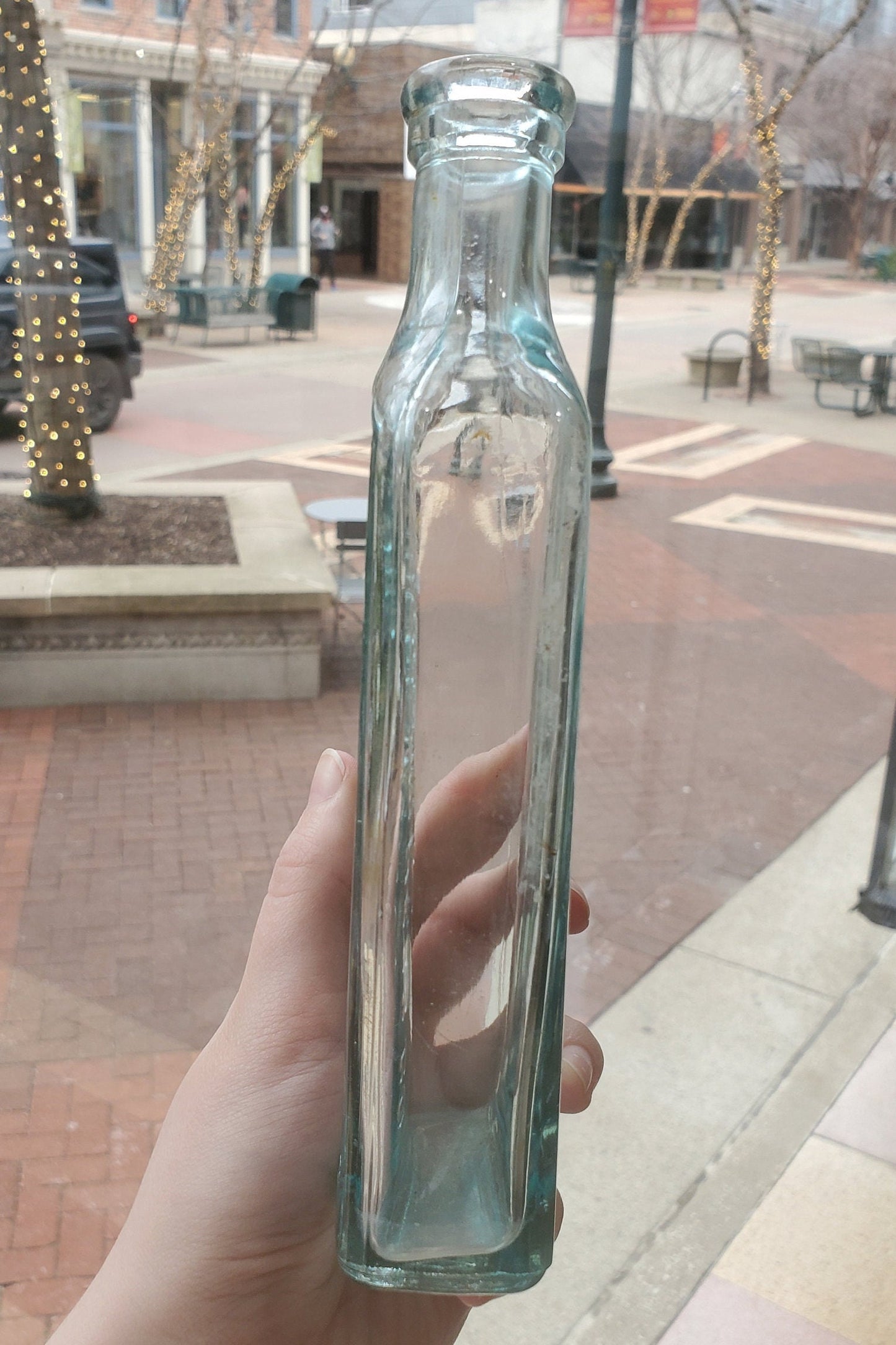Furst-McNess Co. Freeport Illinois 1908, Vintage Glass Bottle