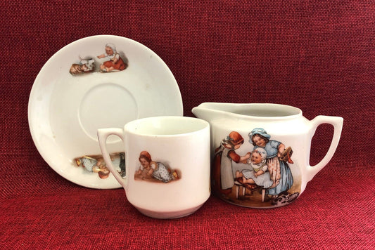 Baby Breakfast Dish Set C.T. Altwasser Silesia Vintage China