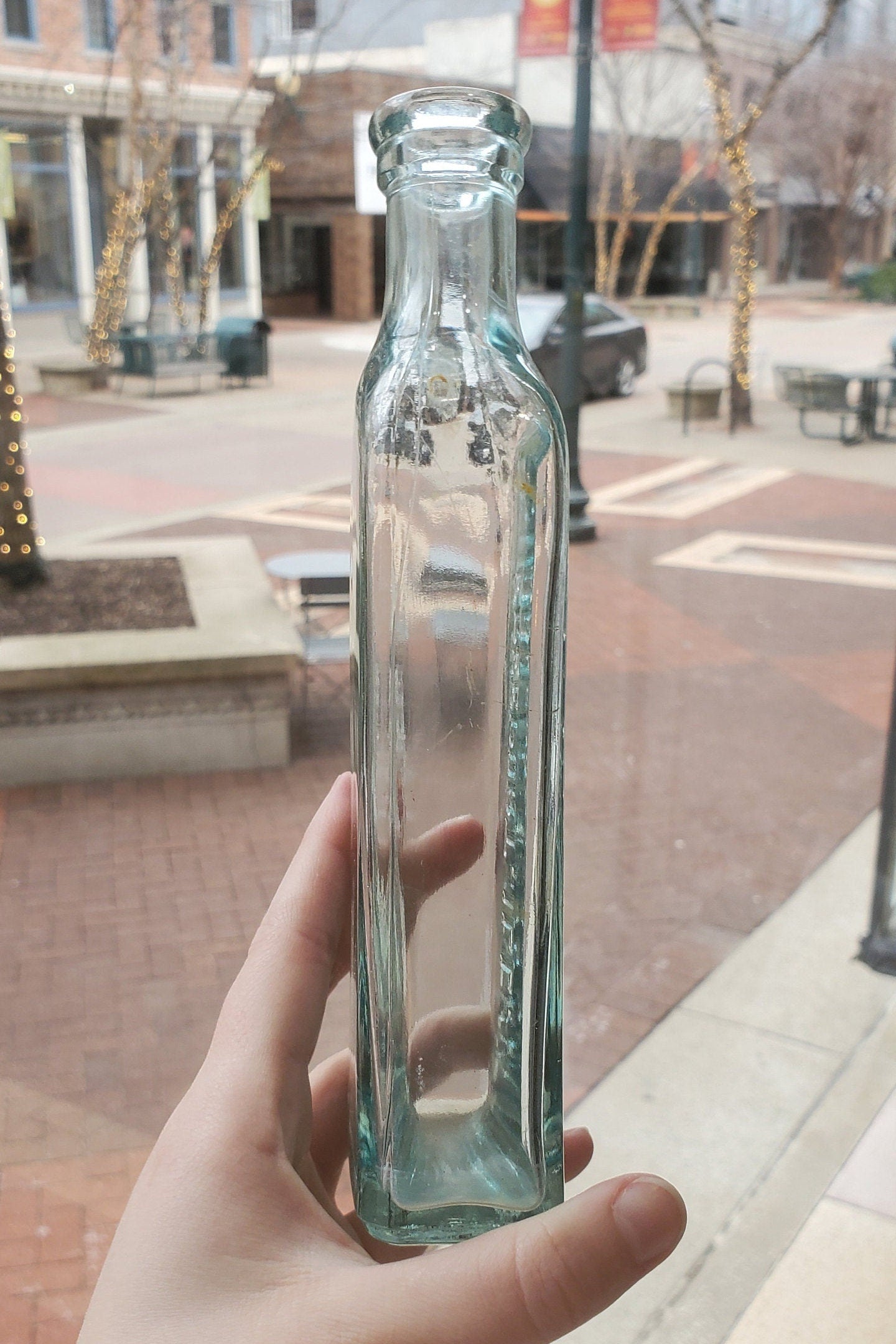 Furst-McNess Co. Freeport Illinois 1908, Vintage Glass Bottle