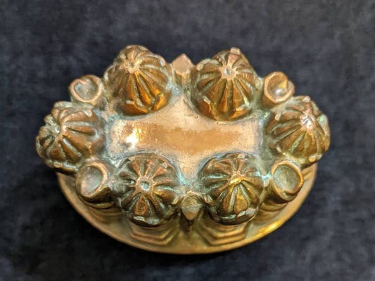Hand Made Oblong Copper Dome Food Mold - Antique Pudding Mold in Copper from 1800s
