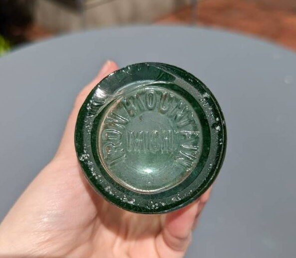 Coca-Cola Vintage Bottle 1940s - Iron Mountain, Michigan