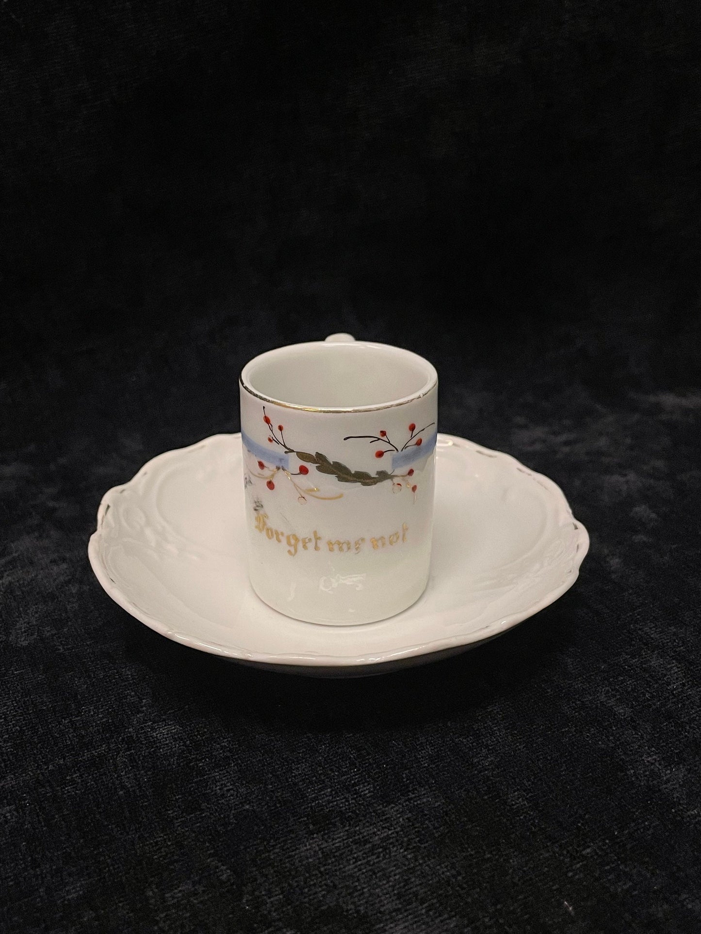 Forget Me Not Friendship Cup and Saucer