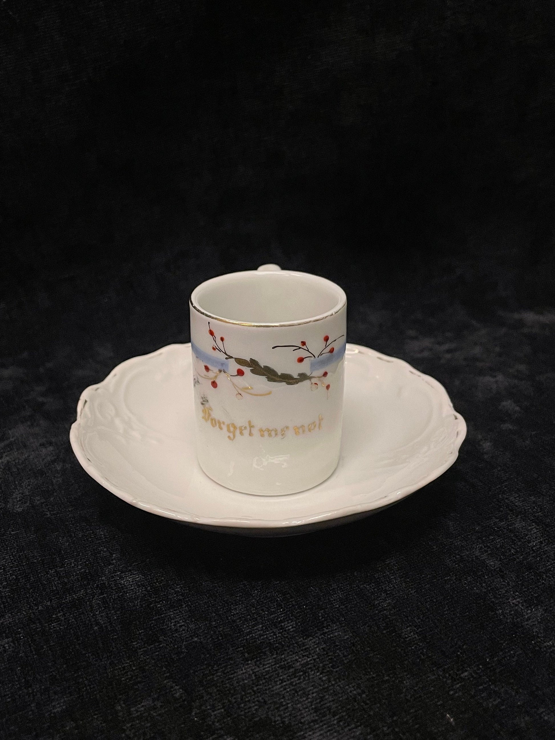 Forget Me Not Friendship Cup and Saucer